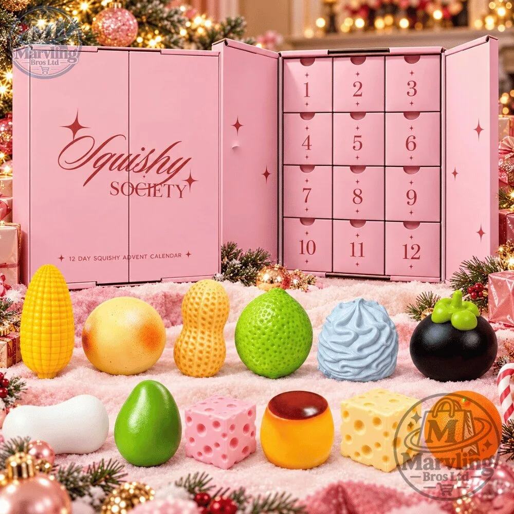 Squishy Society 12 Day Squishy Advent Calendar 2026 Special
