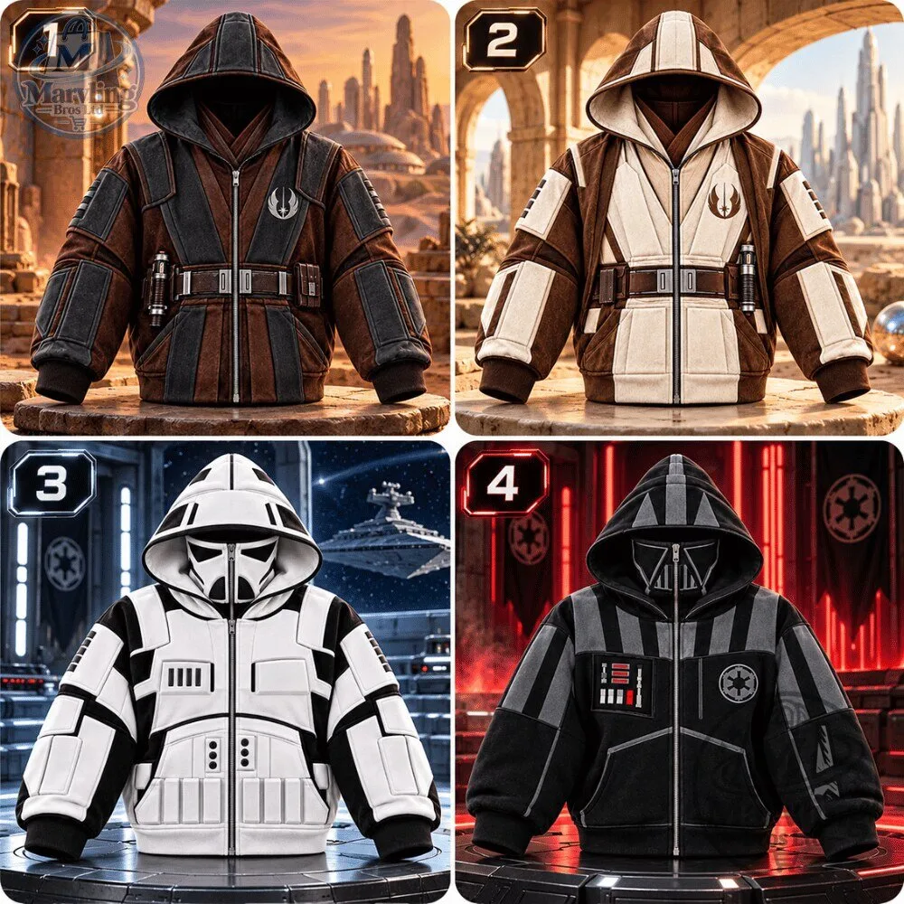 Force Wear Star Wars Zip Up Hoodie Collection 2026 Special